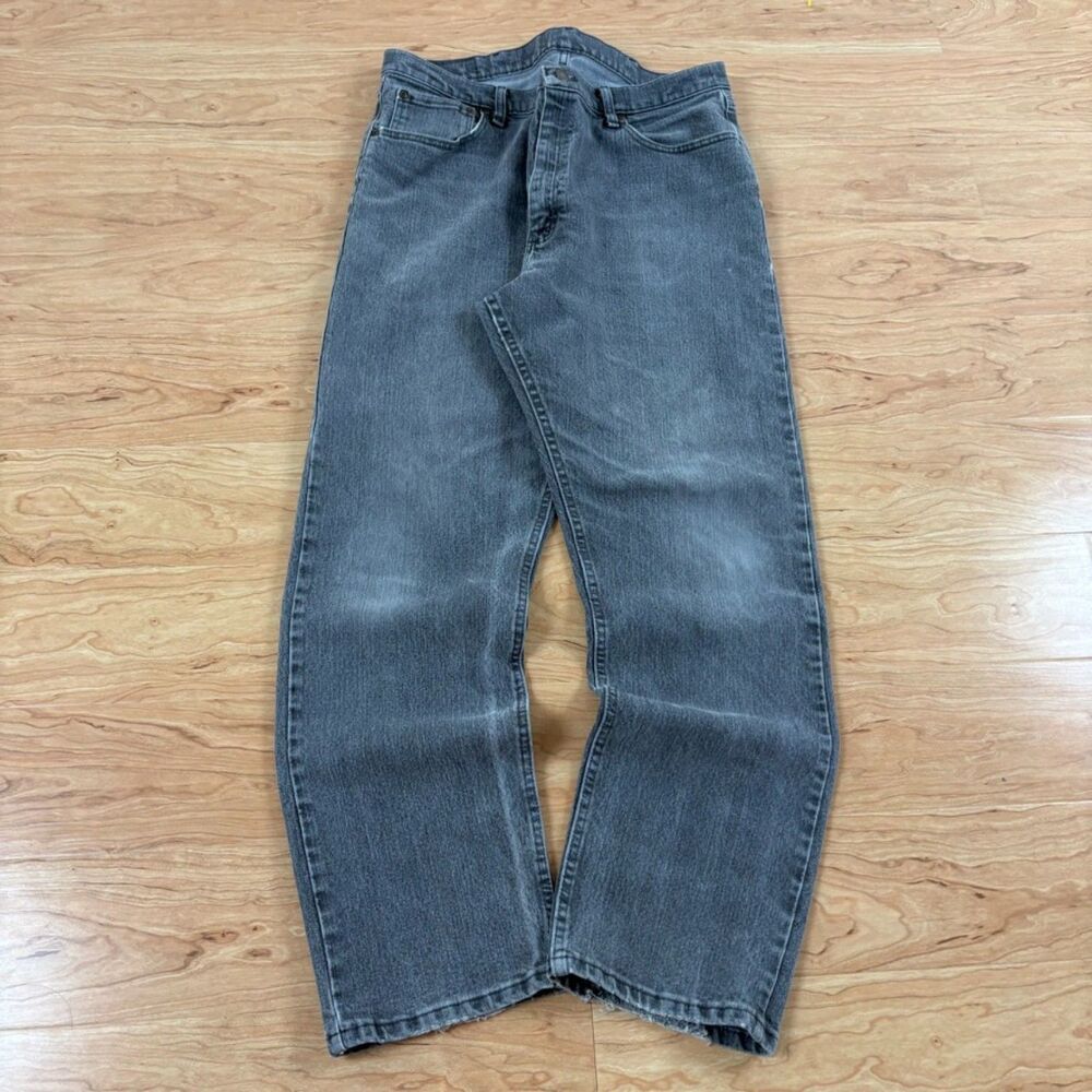 Wrangler Grey Faded 36x32 Straight/Relaxed fit Jeans